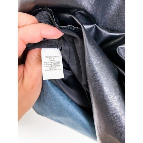 Leith Nordstrom Faux Leather Cut Out Back Women’s Dress Size Small - Picture 7 of 10